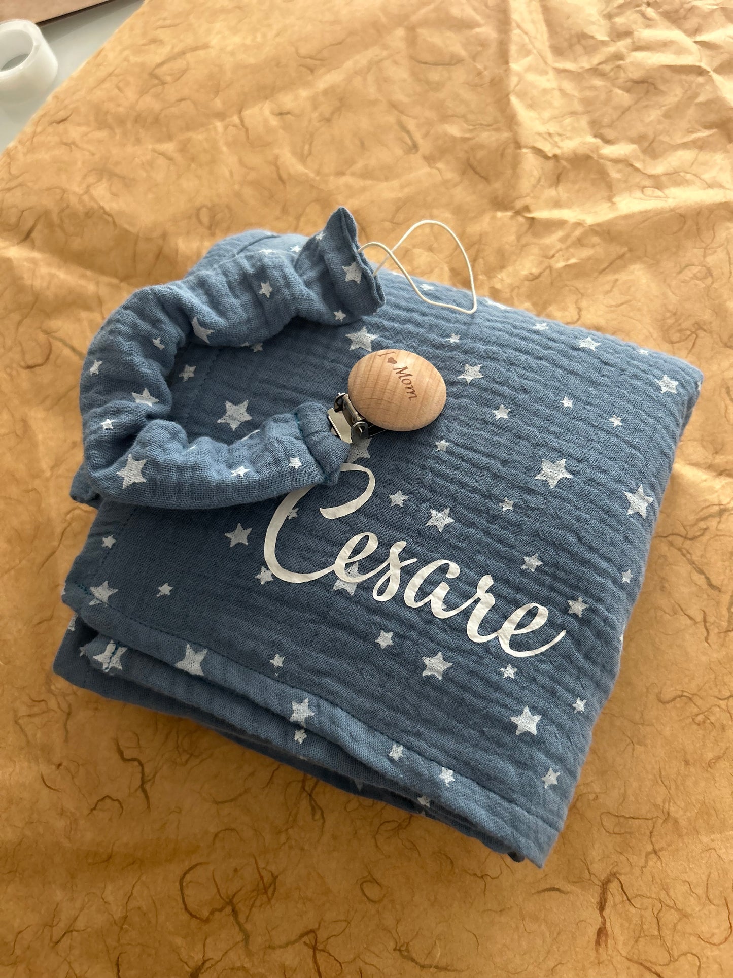 Portaciuccio Stelle Denim