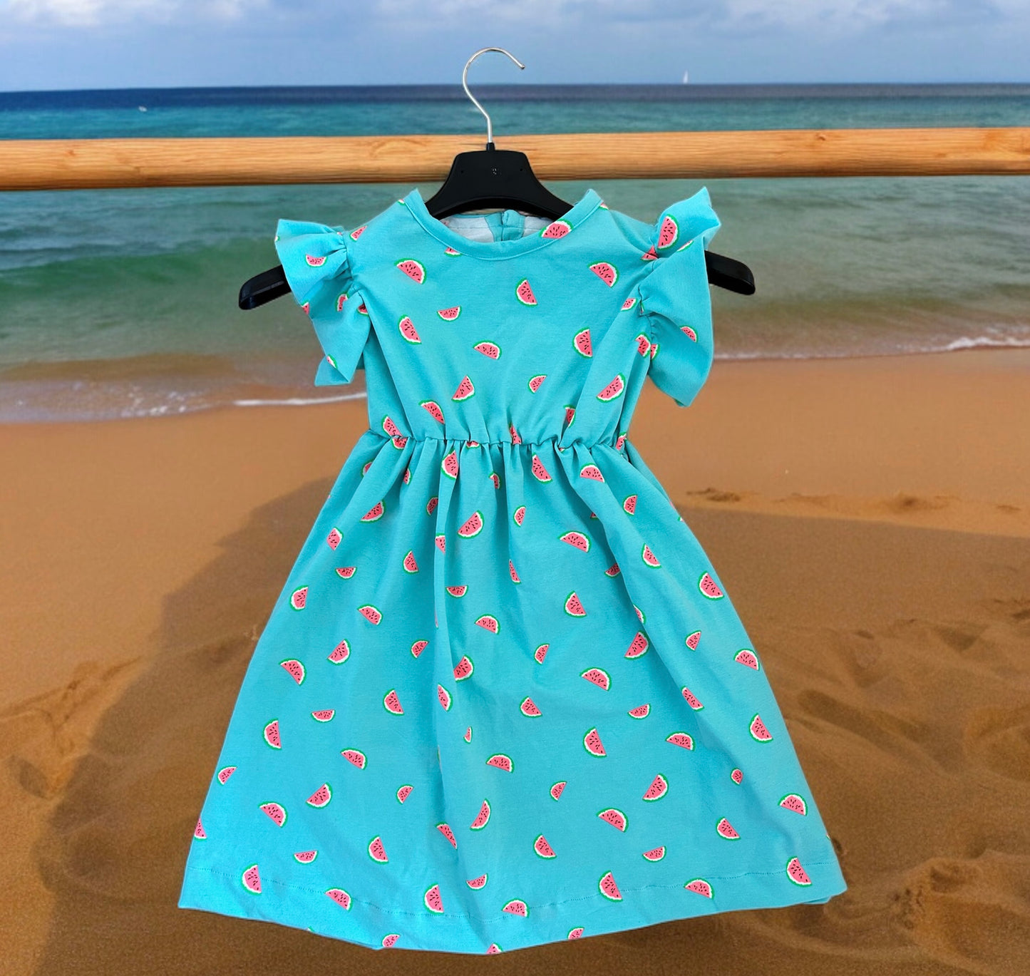 Abito con volant Angurie