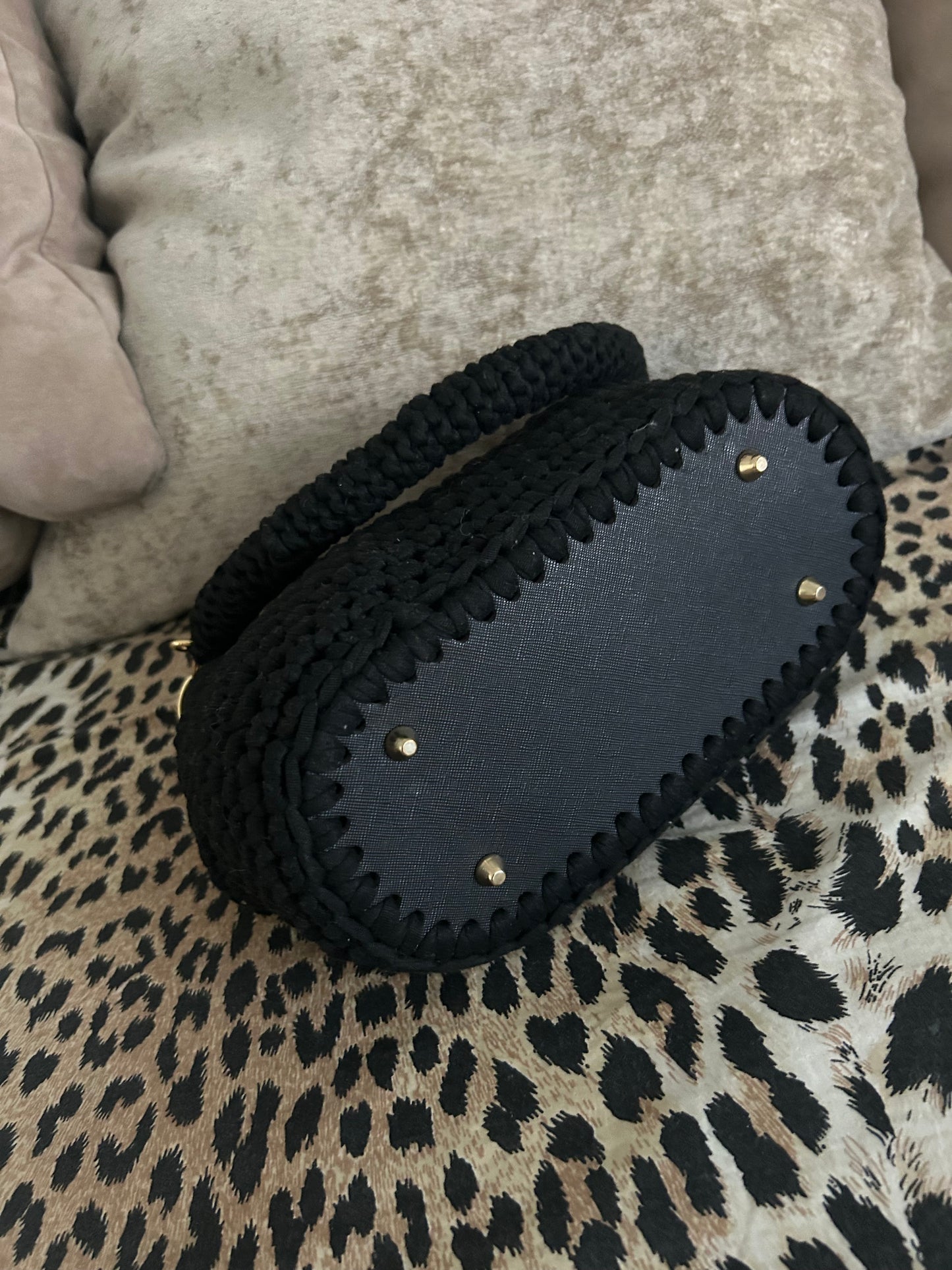 Borsa Uncinetto Black