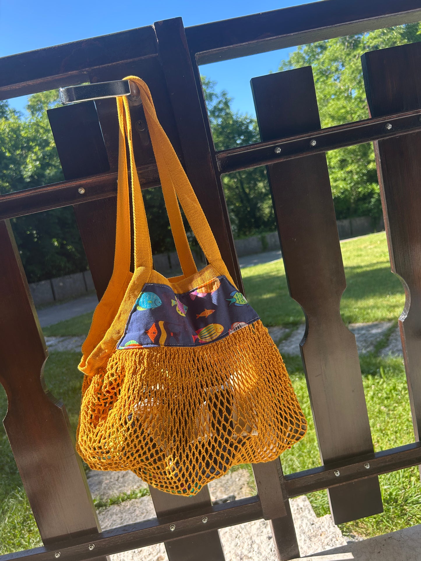 Summer Bag Rete Arancio