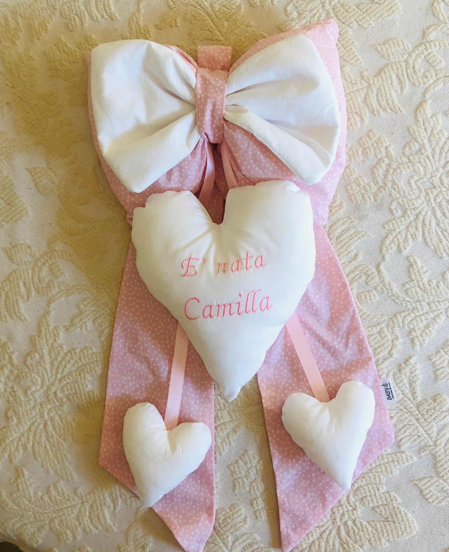 Fiocco Nascita personalizzato