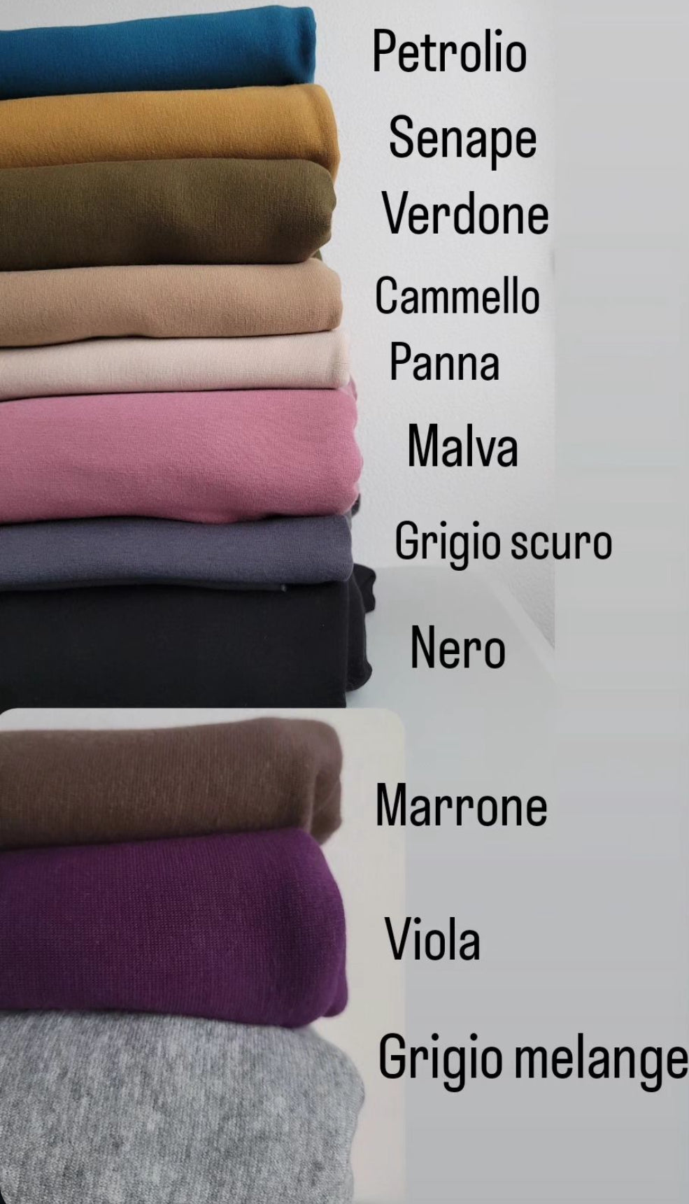 Set Cappello e Scaldacollo Felpa Tinta Unita