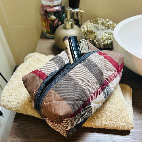 Beauty Case Trapunta Scozzese