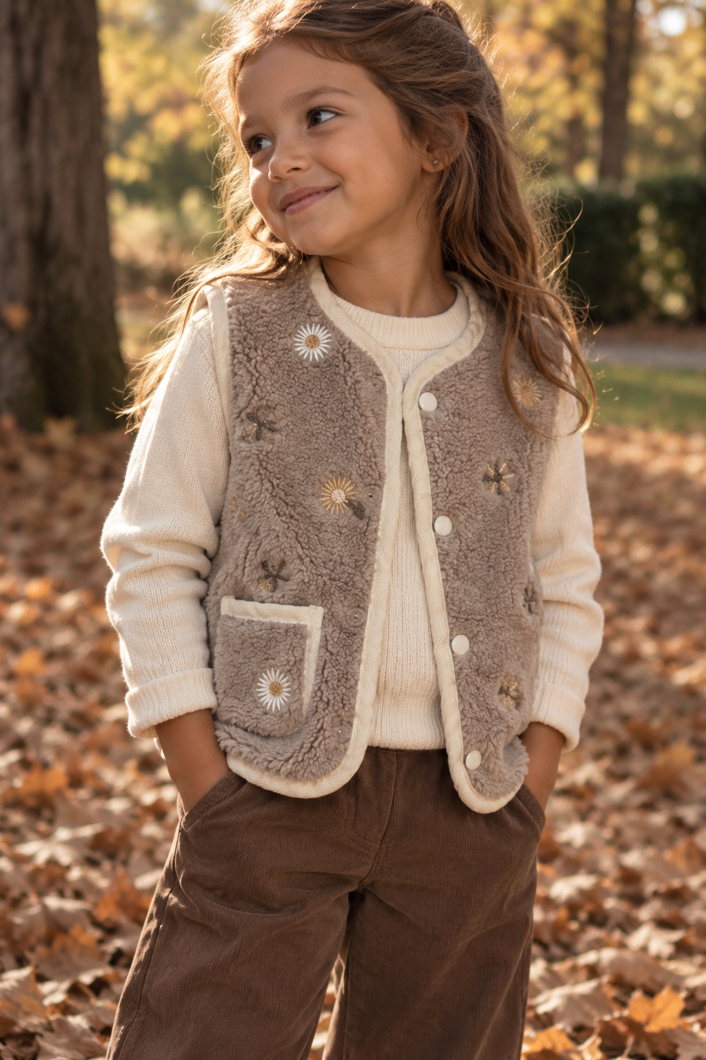 Gilet Teddy Bimbo