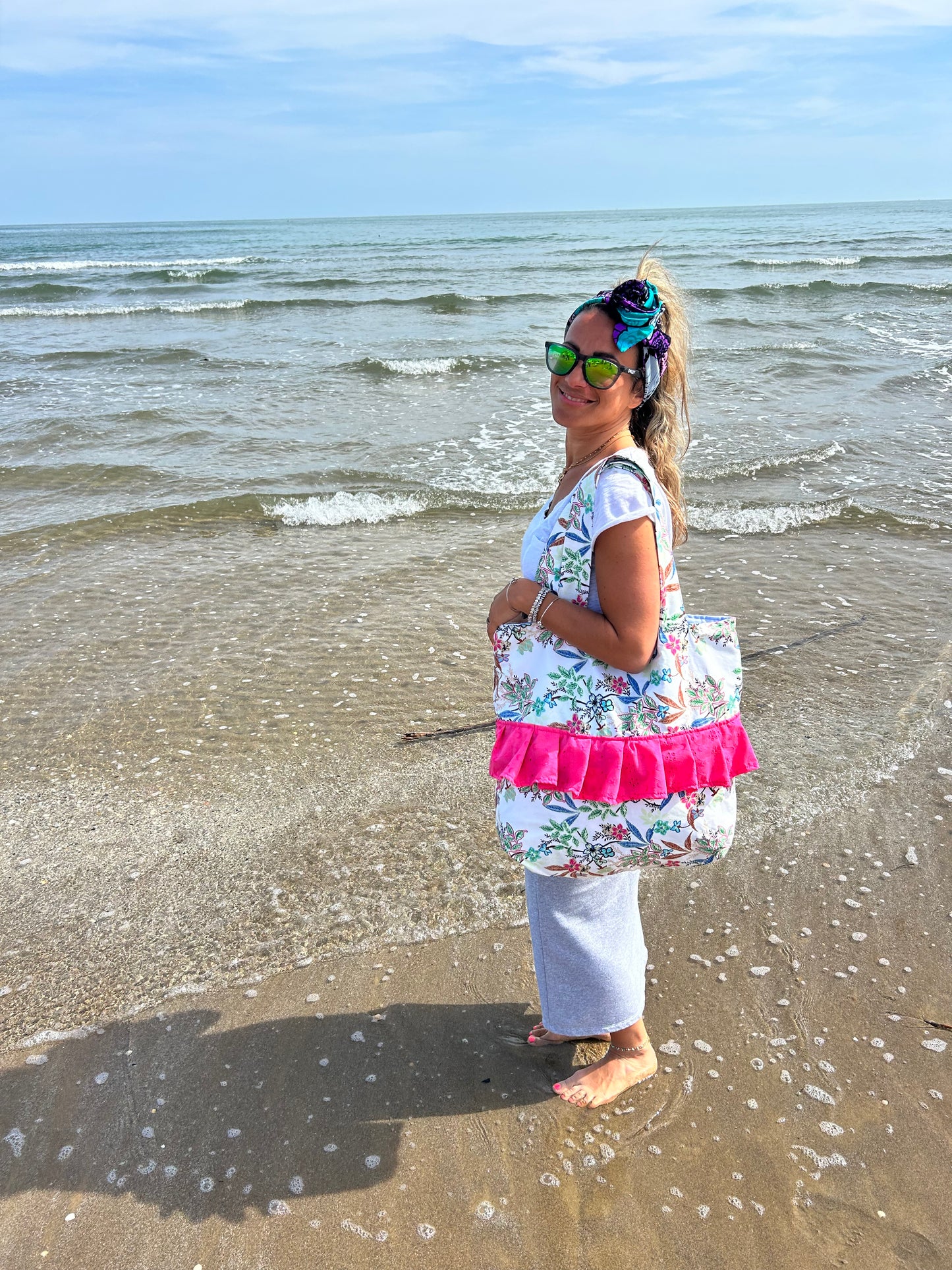 Beach Bag Flowers