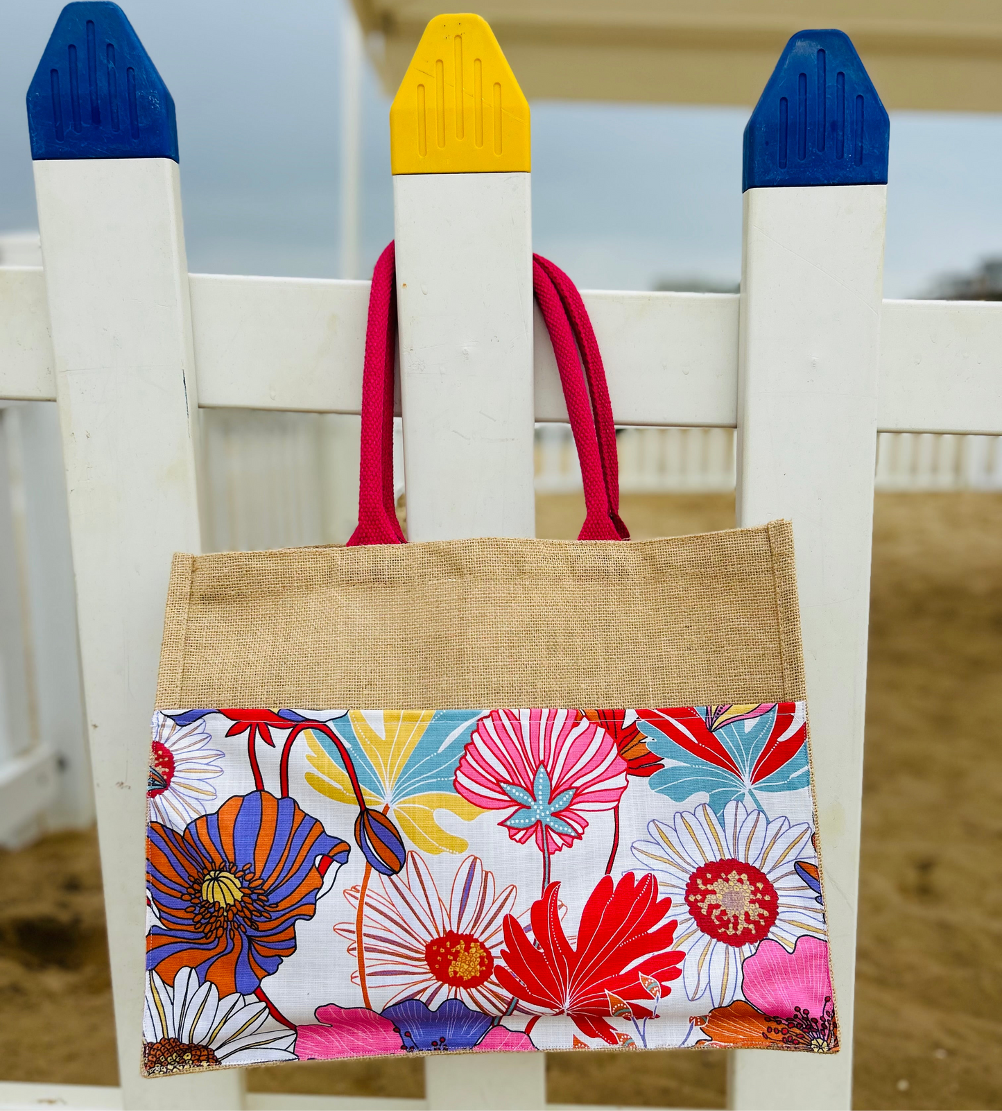 Beach Bag Fucsia (Large)