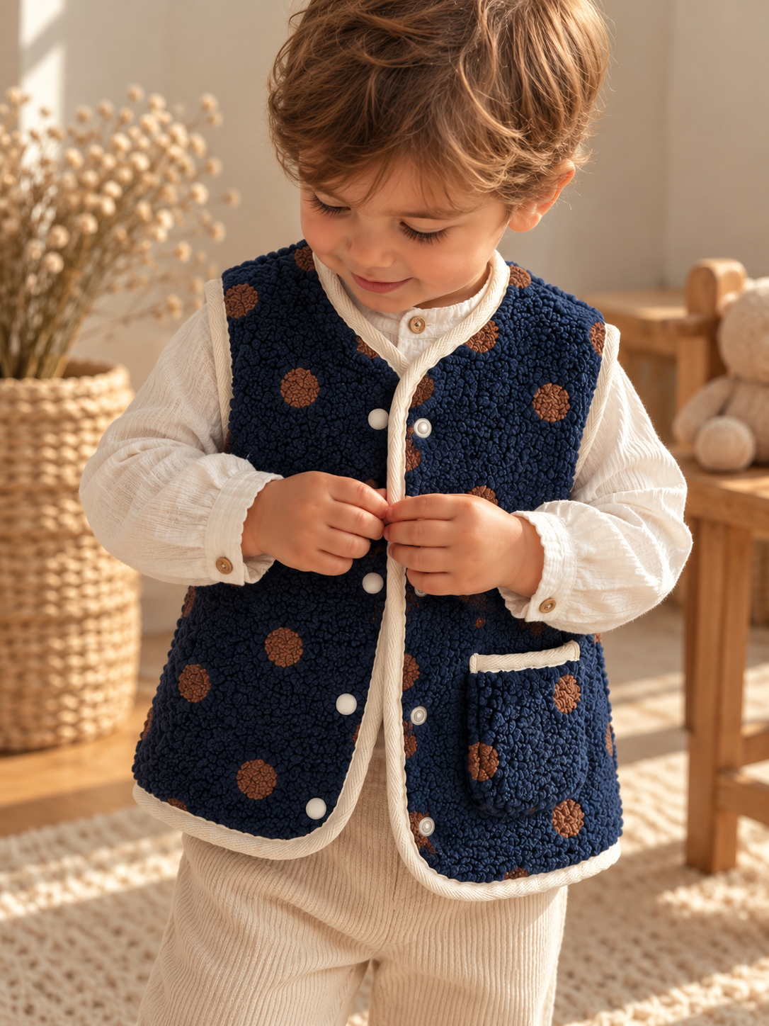 Gilet Teddy Bimbo
