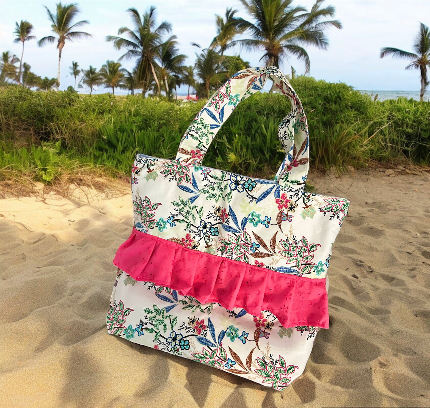 Beach Bag Flowers