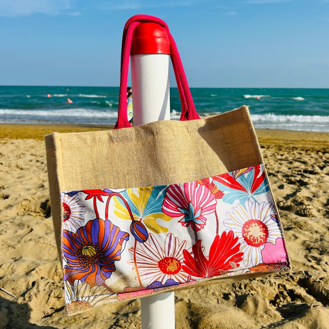 Beach Bag Fucsia (Large)