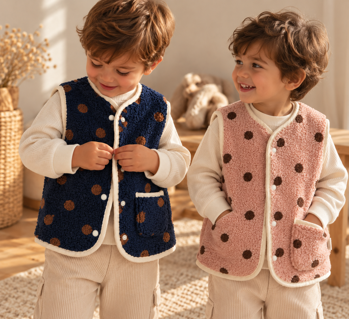 Gilet Teddy Bimbo