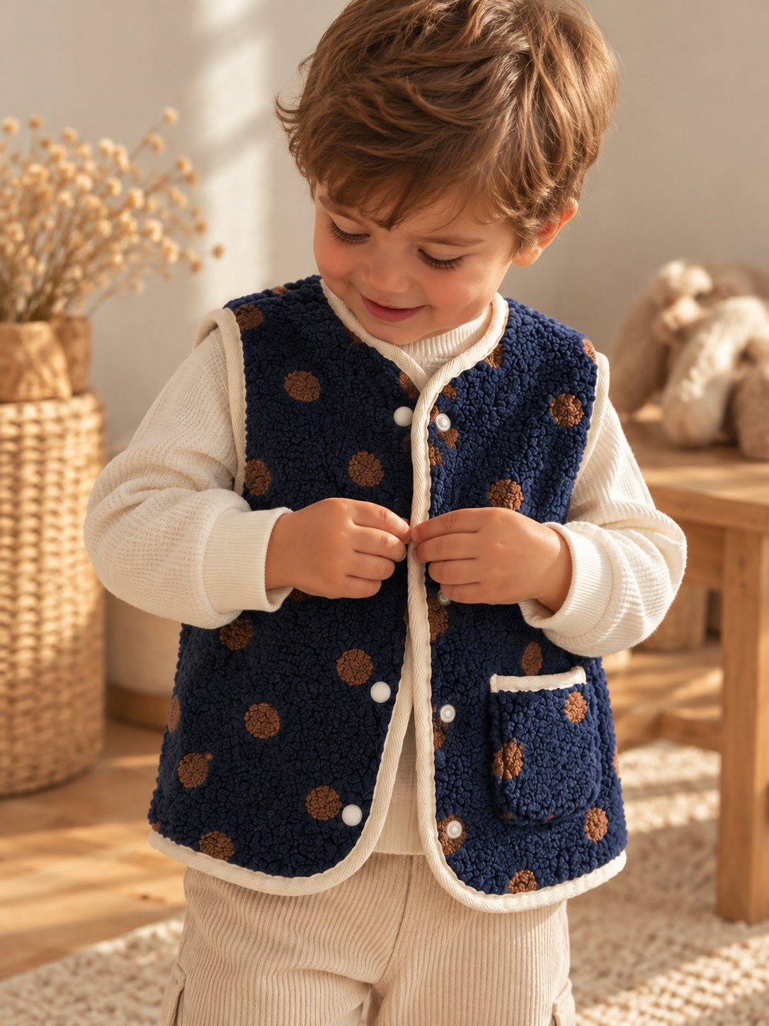 Gilet Teddy Bimbo