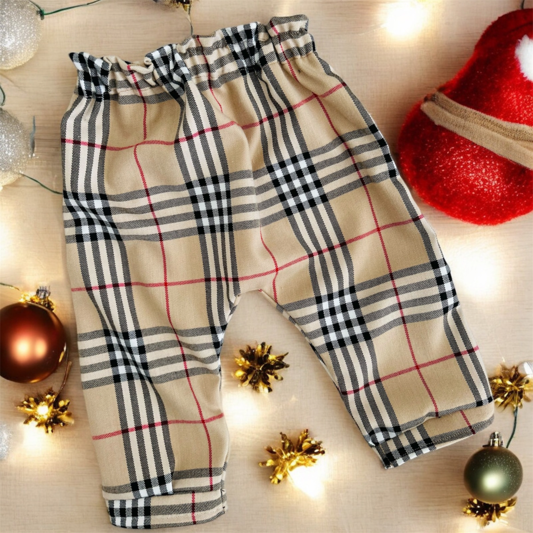 Pantalone Tartan Beige