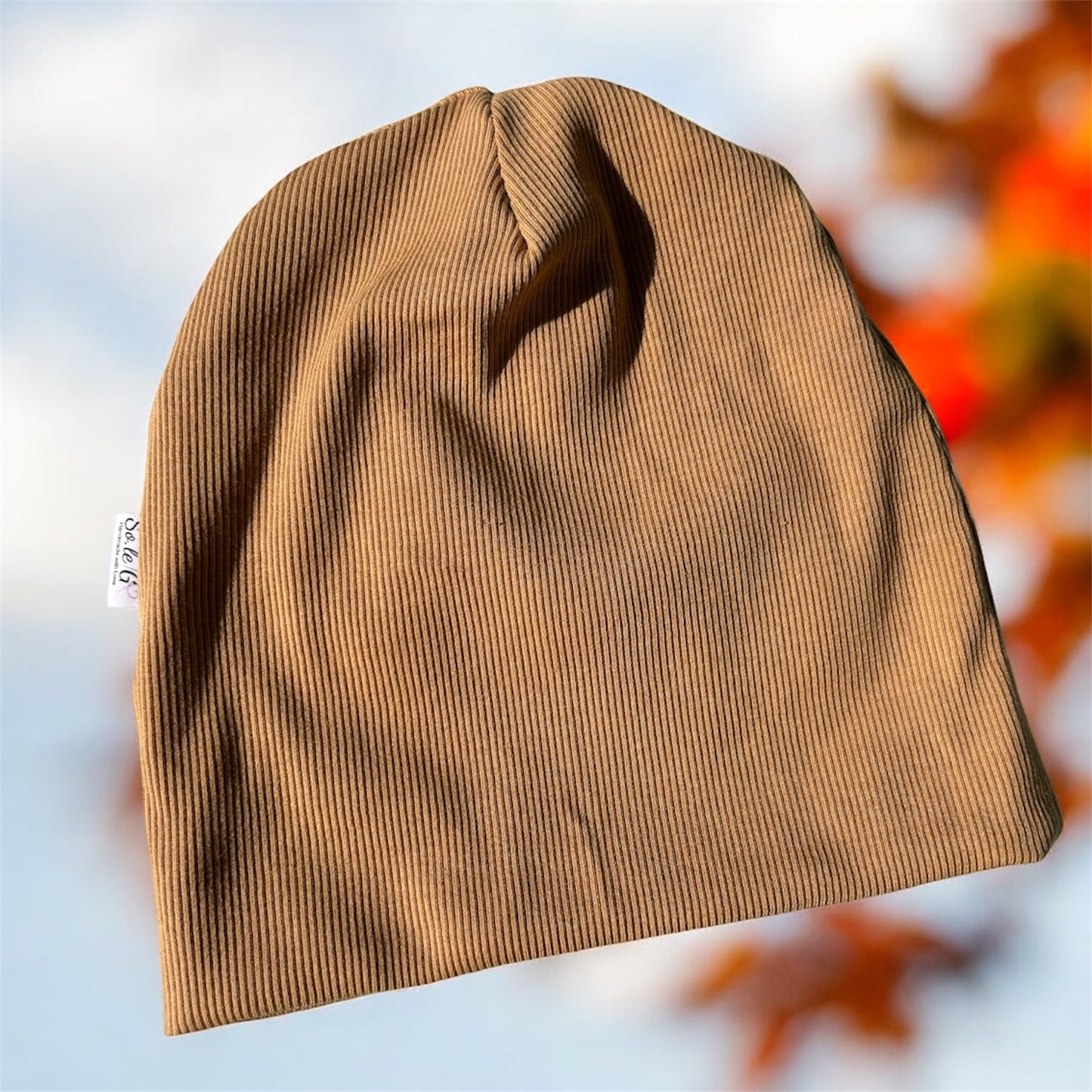 Cappello costine Camel