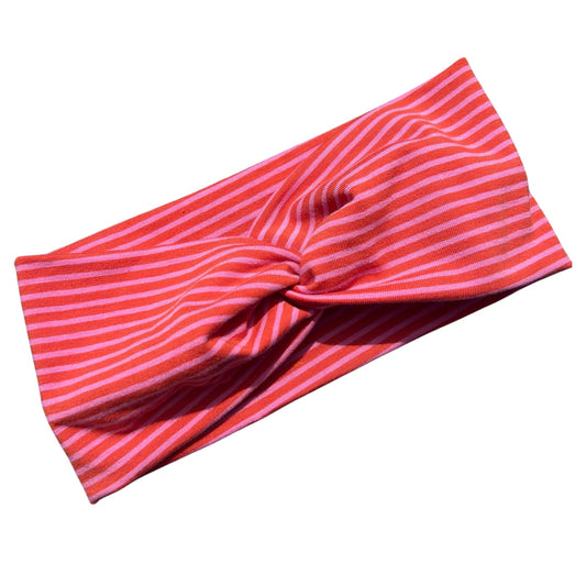 Fascia Righe Rosa e Fucsia