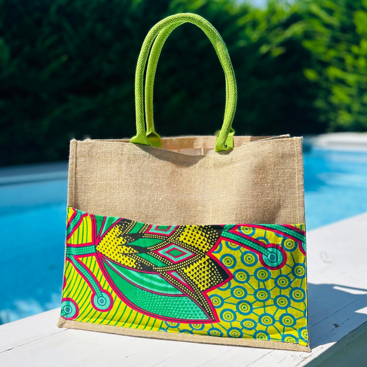 Beach Bag Lime (Large)