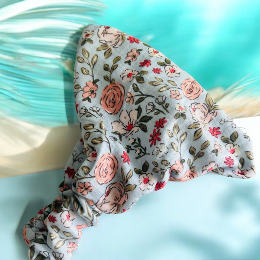 Bandana Flowers blu