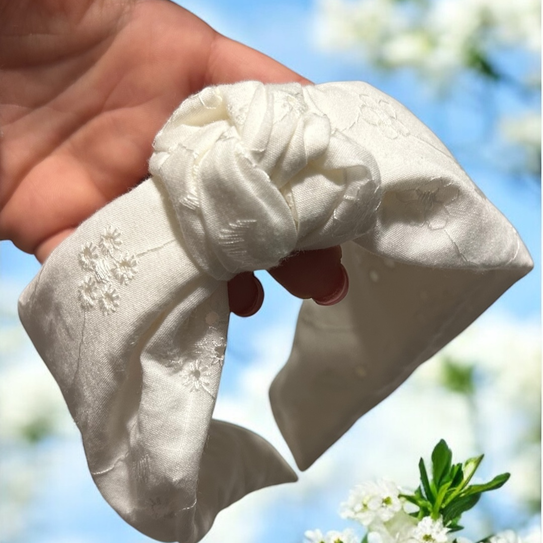 Cerchietto Sangallo Bianco