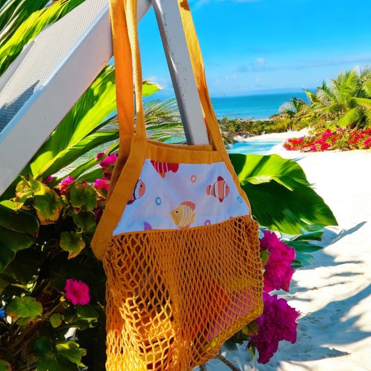 Summer Bag Rete Arancio