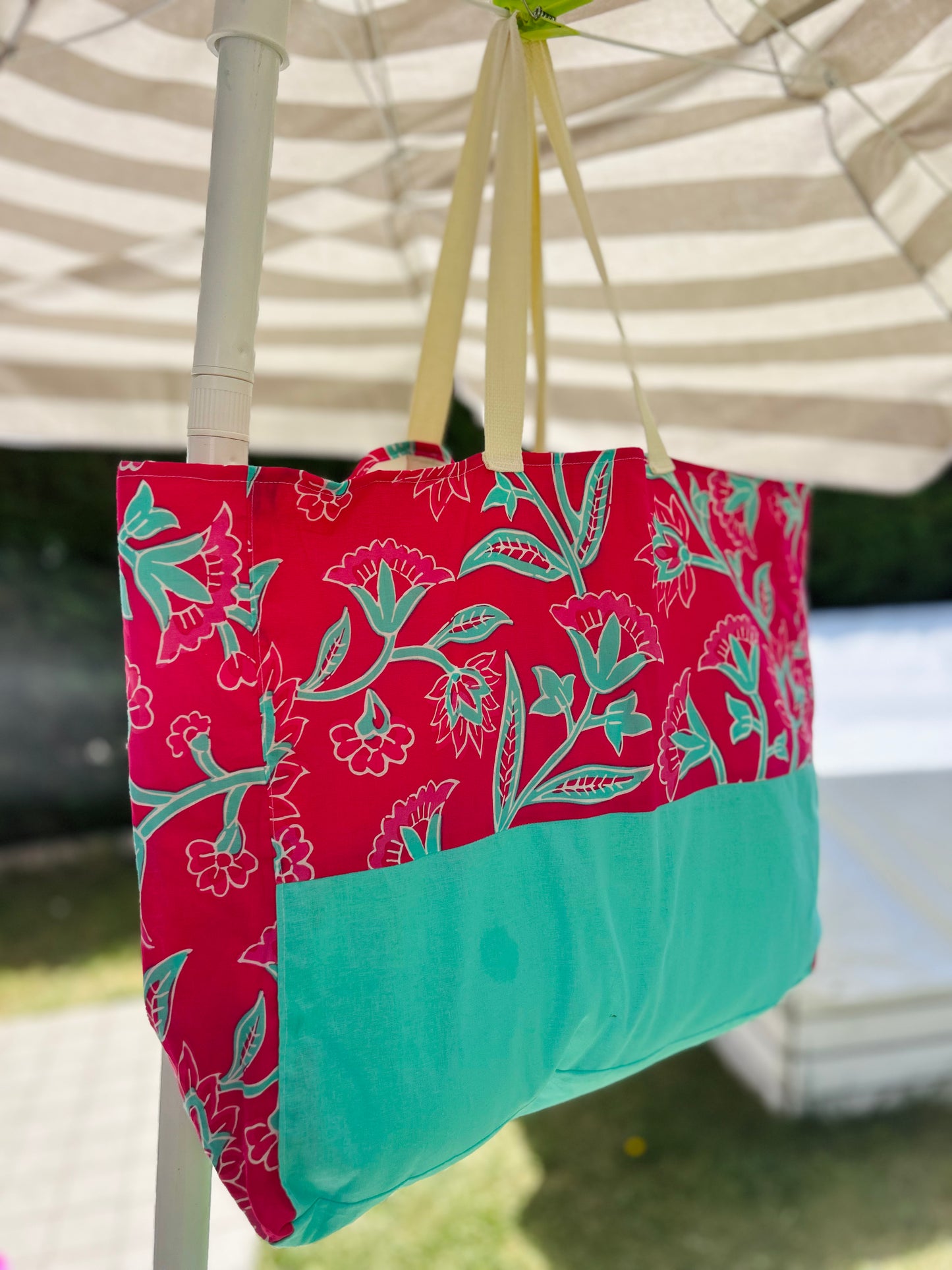 Beach Bag Fucsia Tiffany