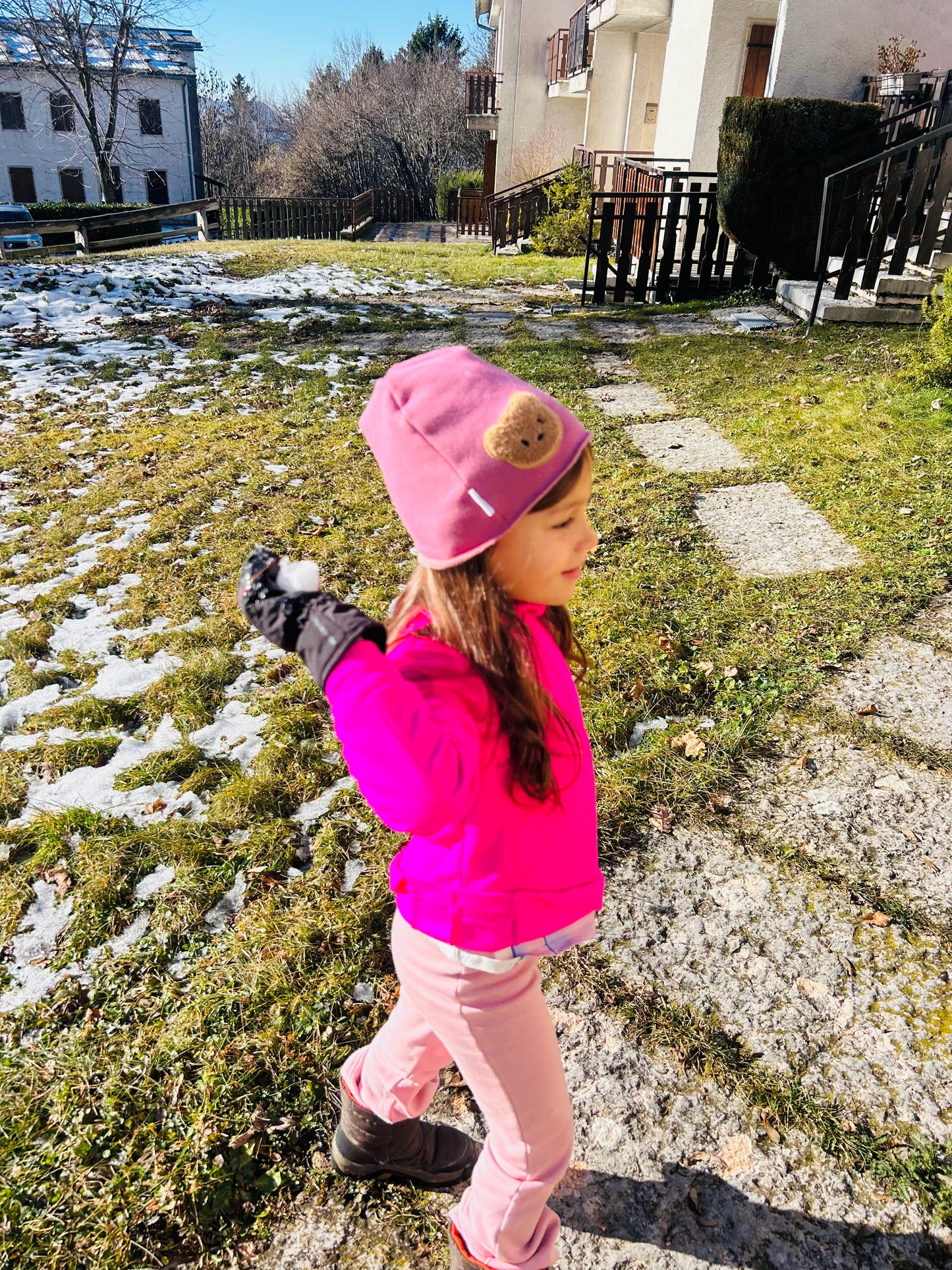 Cappello con Orsetto FELPA