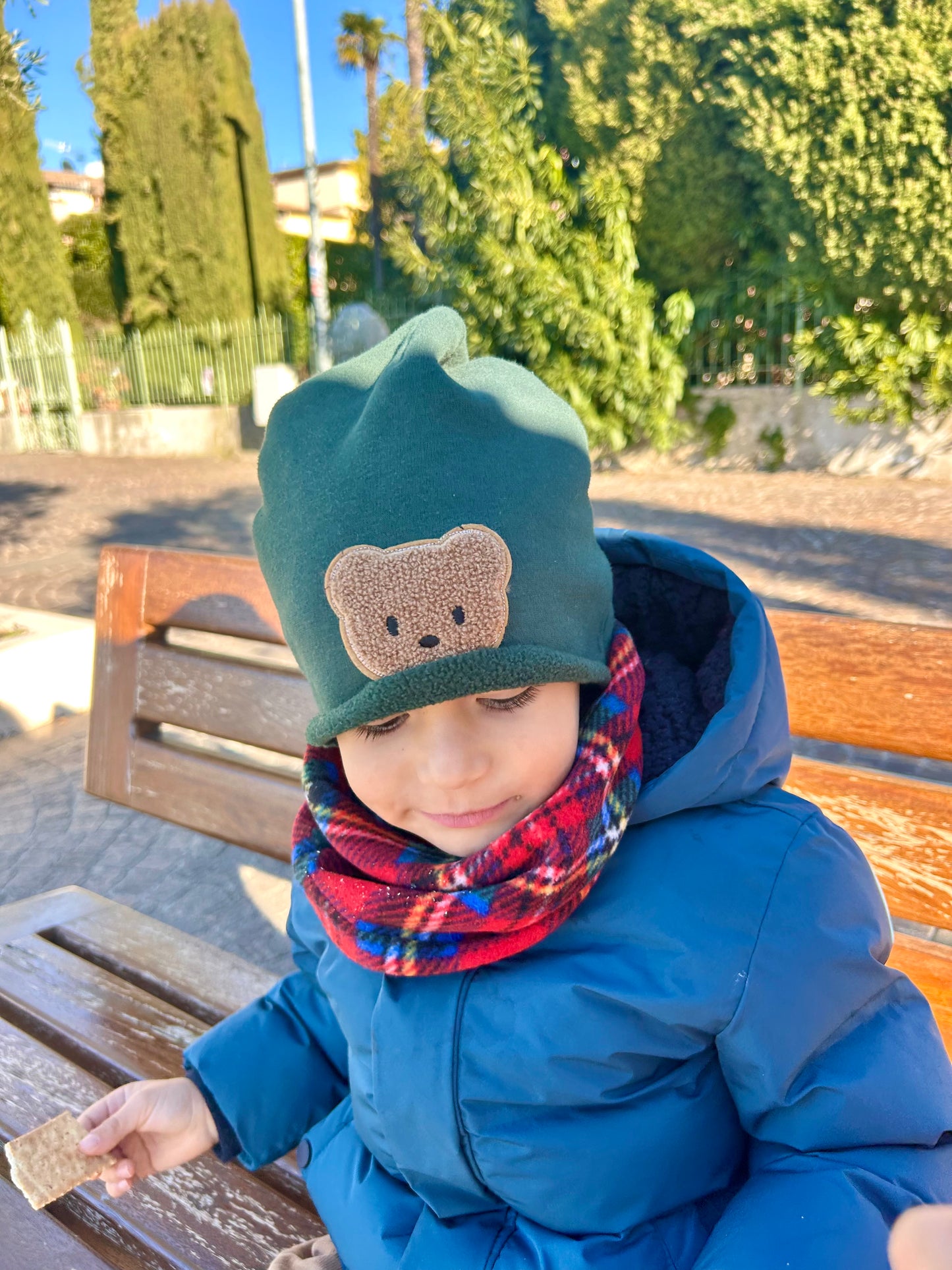 Cappello con Orsetto FELPA