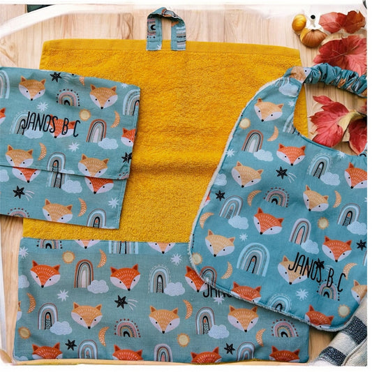 Set Asilo Sacca/Bavaglino/Asciugamano