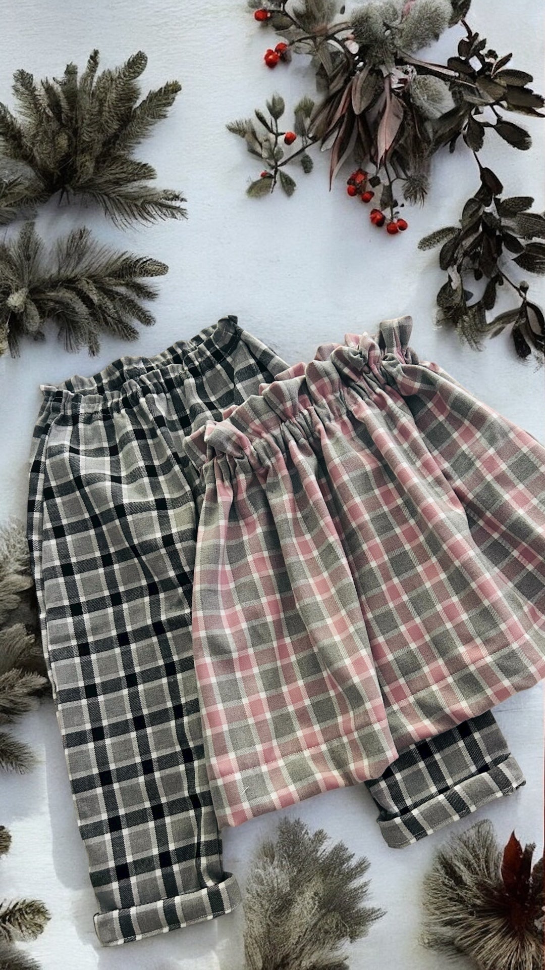 Gonna Lanetta Vichky Pink/Grey