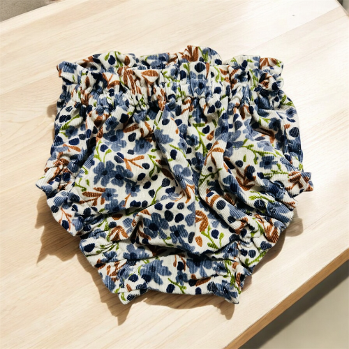 Culotte Flowers Corduroy